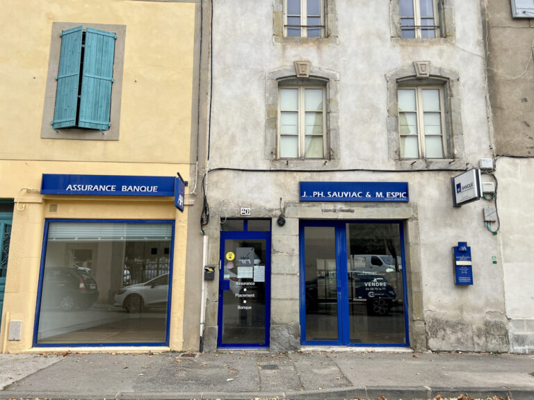 Bureaux à vendre à Carcassonne (11000) — GRAND LOCAL COMMERCIAL / BUREAUX EMPLACEMENT RECHERCHÉ AU DÔME CARCASSONNE